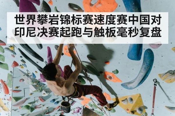 世界攀岩锦标赛速度赛中国对印尼决赛起跑与触板毫秒复盘