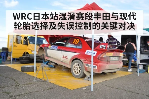 rally car tire change service park